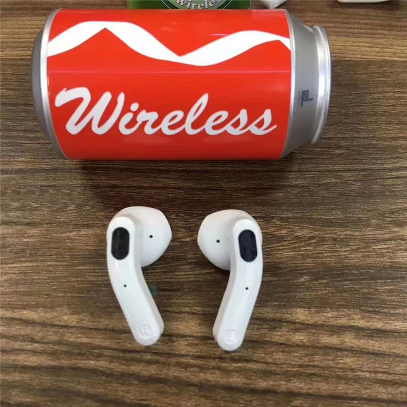 
2020 new creative tws earbuds H35T true wireless hanging earphone sports gaming earplug cool headphones with cans charging bin 