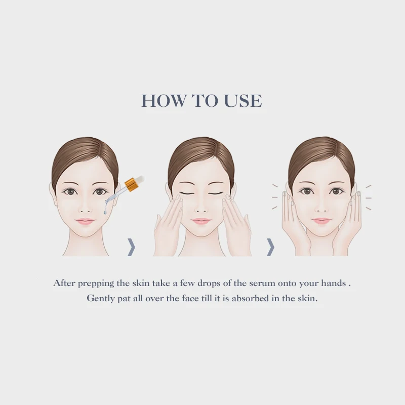 Oem Hyaluronic Acid Face Serum for Skin Care Improve Dark Spot Corrector Nourish Organic Nicotinamide Whitening Facial Serum