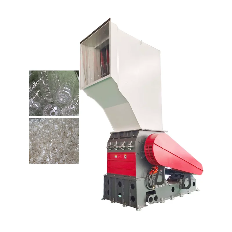 D2 Material Pet Bottle Price Crushing Pvc Pipes Recycle Waste Plastic Crusher With Big Capacity