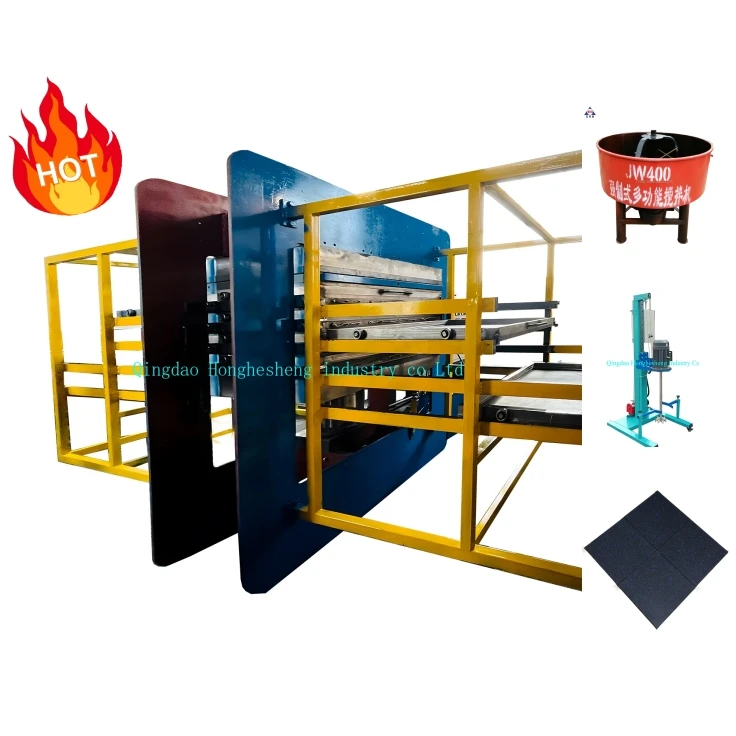 High quality rubber floor vulcanizing machine Rubber Floor Tiles Making Machine Floor Vulcanizing rubber Tile Machine