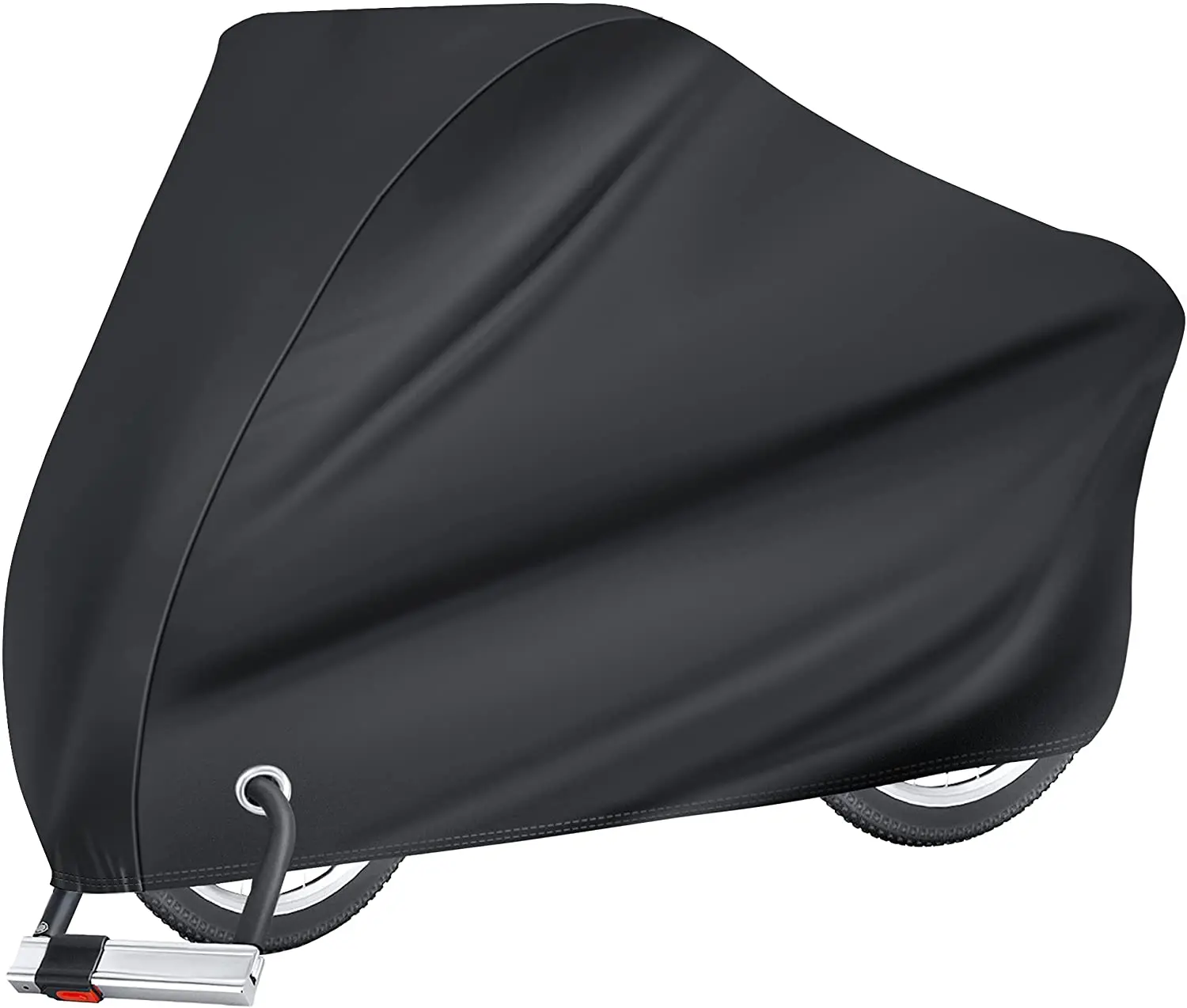 Outdoor Waterproof Bicycle Covers Bike Cover Rain Sun UV Dust Wind Proof with Lock