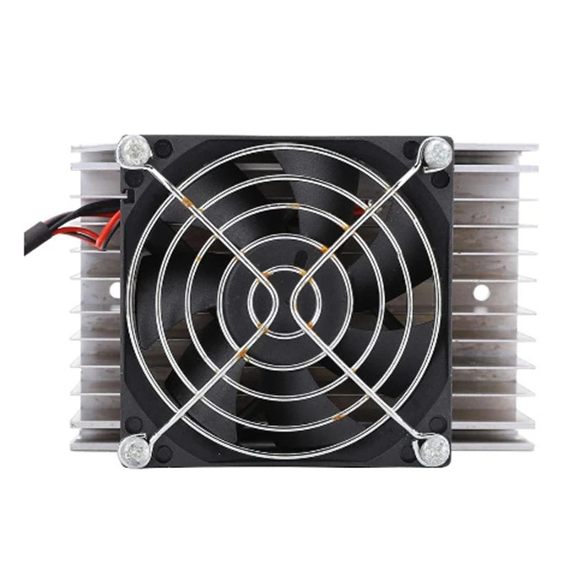 72W Thermoelectric Peltier Refrigeration Semiconductor Cooling System Kit Fan Cooler DIY Kit  DC 12V