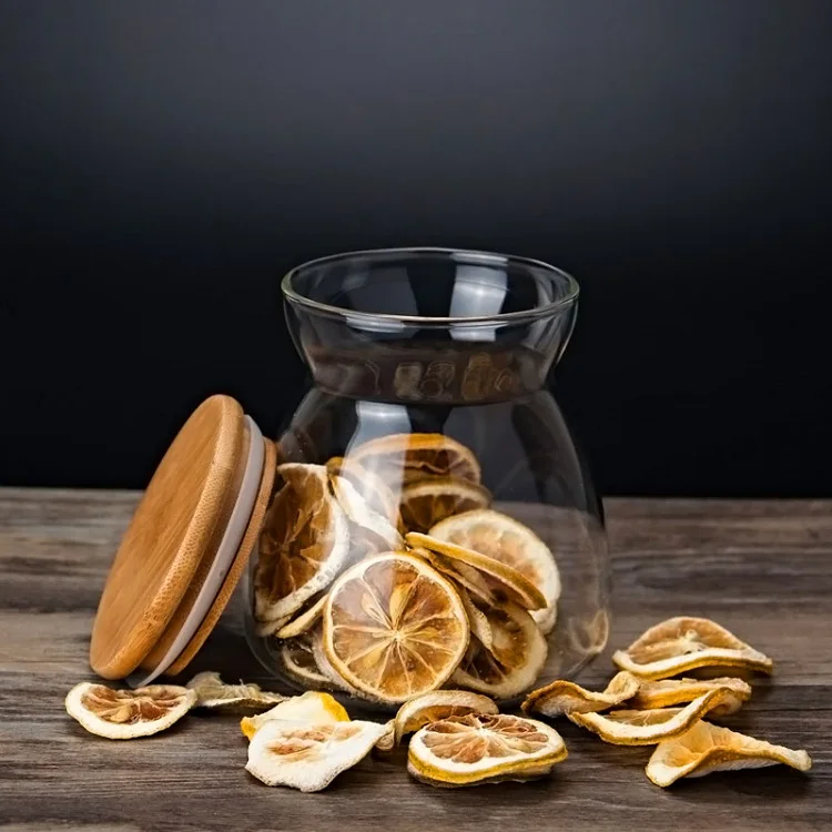 700ml 1100ml 1600ml fruit coffee tea set honey big pot food storage bottle jar glass jar container