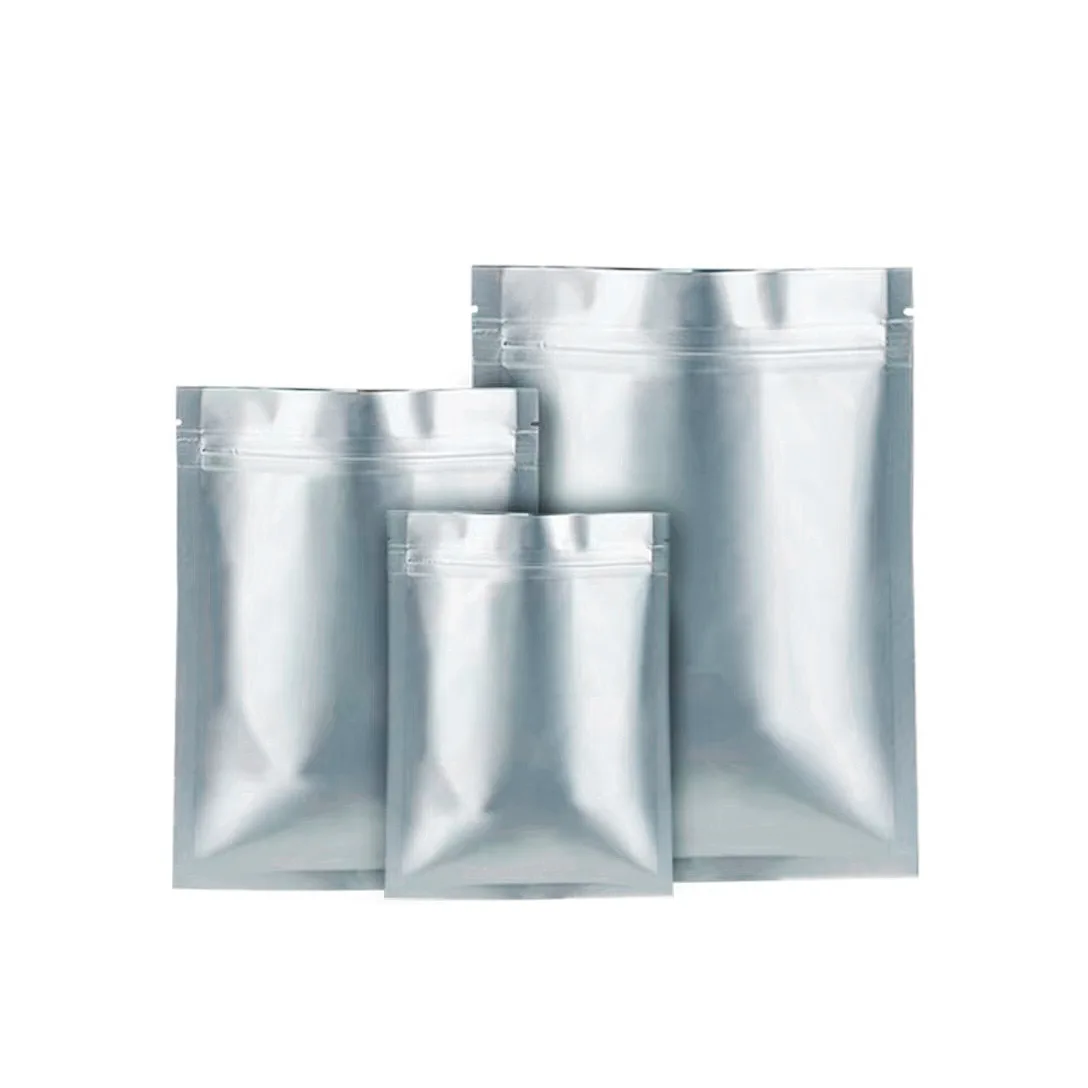 Aluminum Foil packaging Bag Heat Sealable food Storage Oxygen Absorbers Smell Proof Moisture Stand up Pouch doypack for liquid