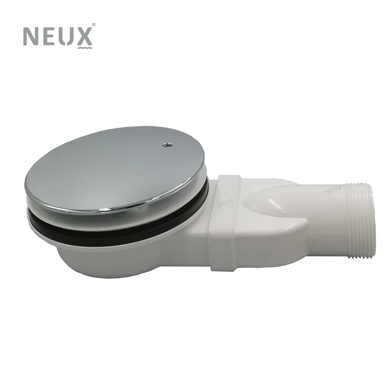 Wholesale 115mm Bathroom Round Electroplating Cover Modern Plastic Shower Tray Drain