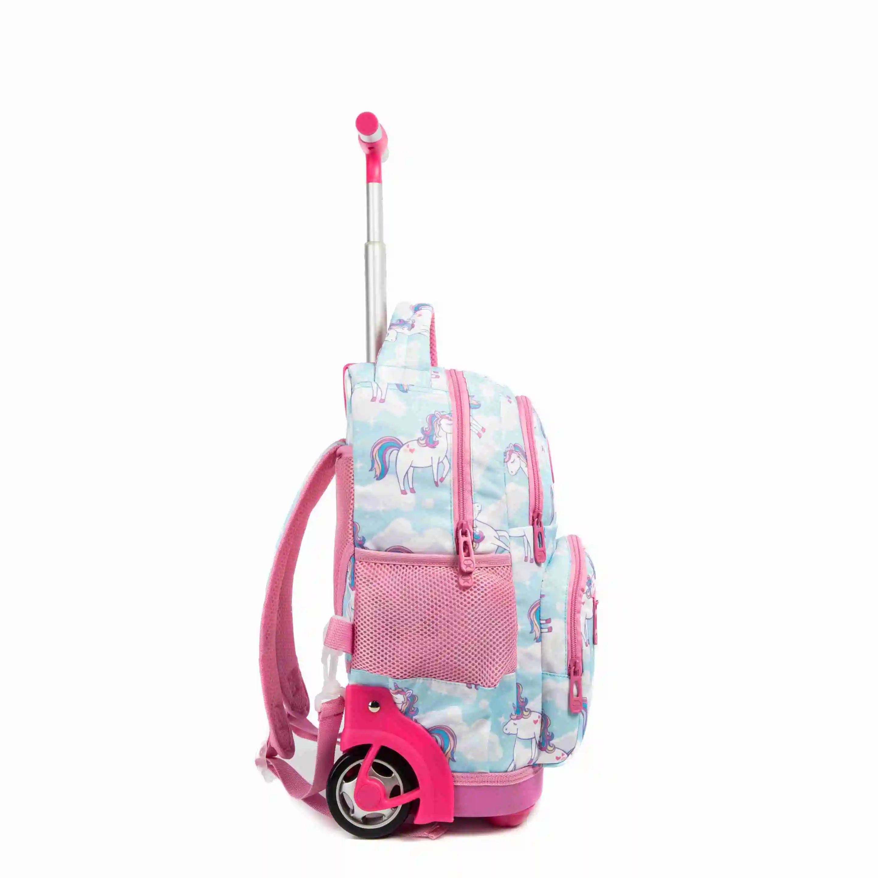 Custom Logo Wheels Travel Style Trolley Bag Carry On Luggage School Trolley For School Bag