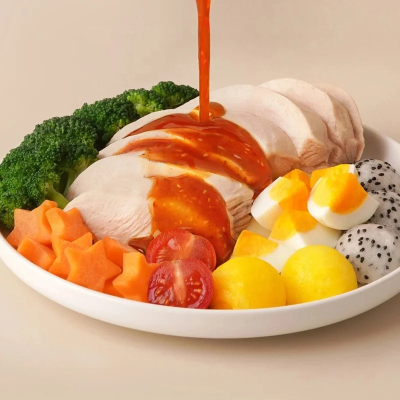 Tianchu 60g Spicy Vinaigrette Salad Dressing 0% Fat and Sugar For People On A Light Diet Cool Vegetables And Meat Salad Dressing