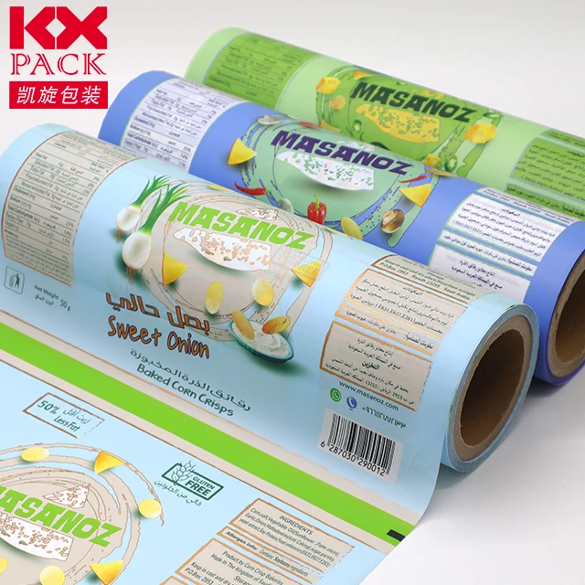 Пластиковая ламинированная пленка для пищевых продуктов