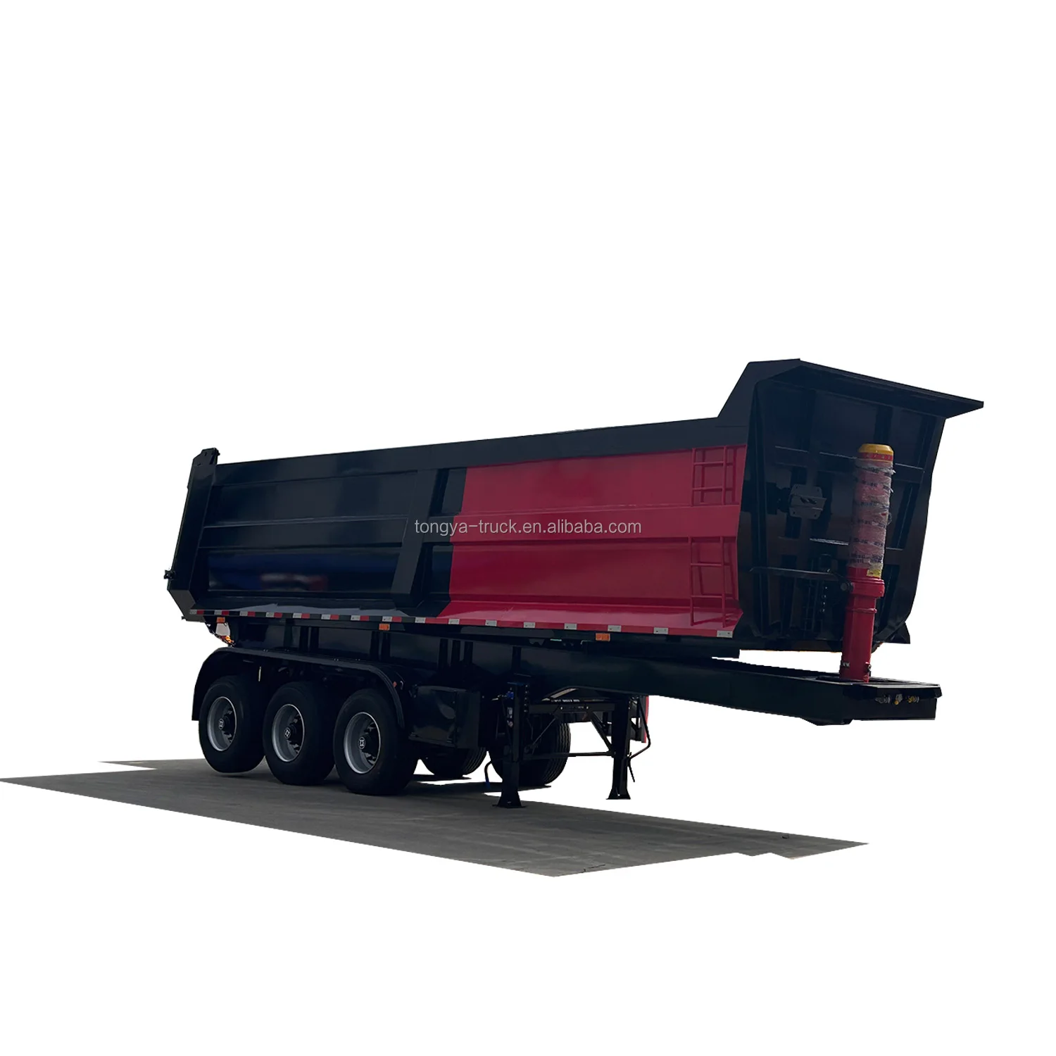Factory Manufacture 3 or 4 Axle 40 T 50 T 60T Dump Truck Semi Trailer Tipper Truck Semi Trailer For Sale