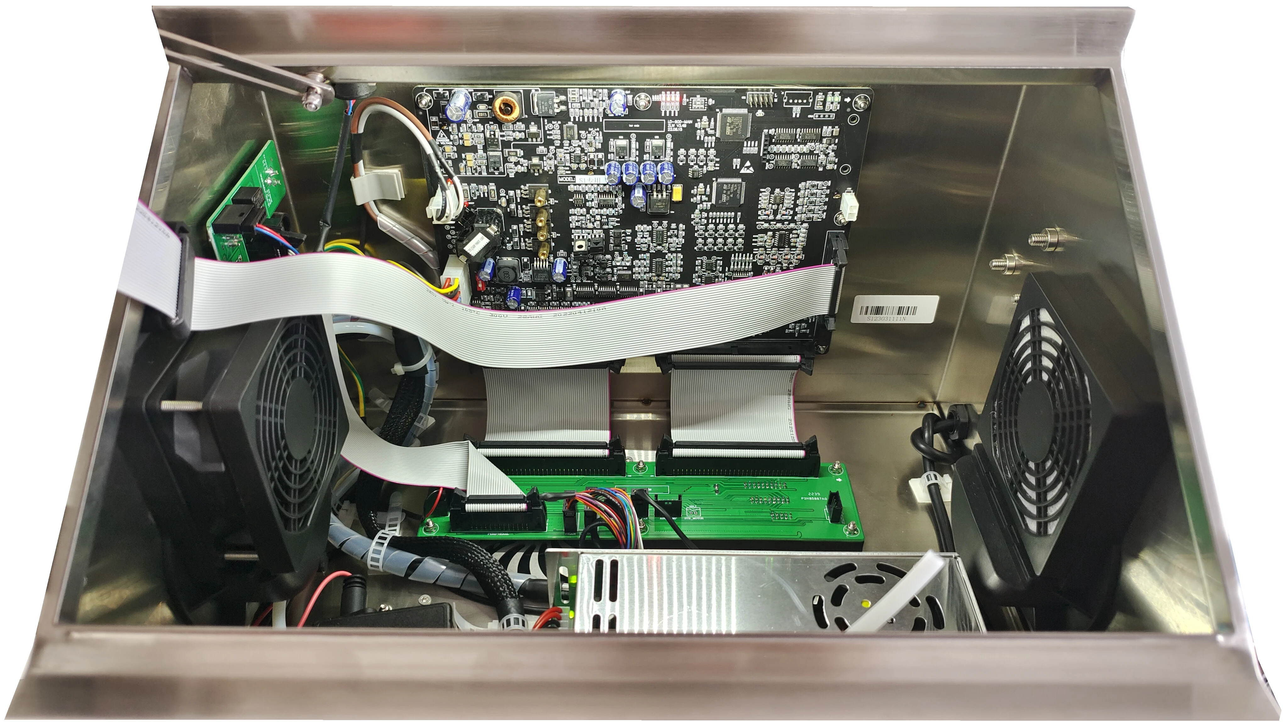 Beijing Marcespe E-221 380m speed  continuous inkjet printer with coding receiving software and Remote control  on line system