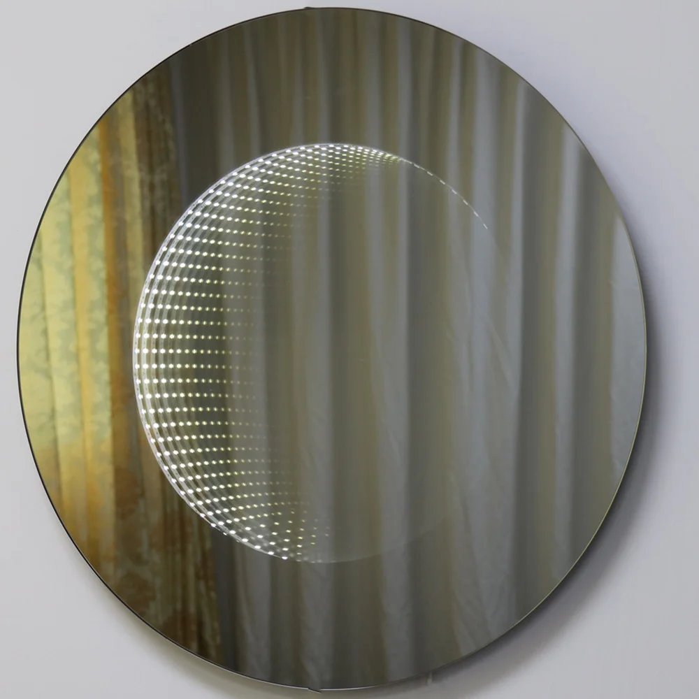 Wall Mounted Bathroom LED Infinity Mirror with touch sensor