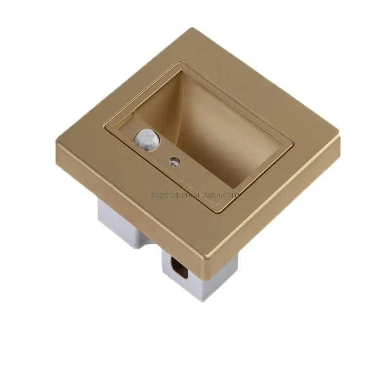 Cheap Factory Price PIR Motion Detector+ Light Sensor LED Recessed Step for Stairs Using With