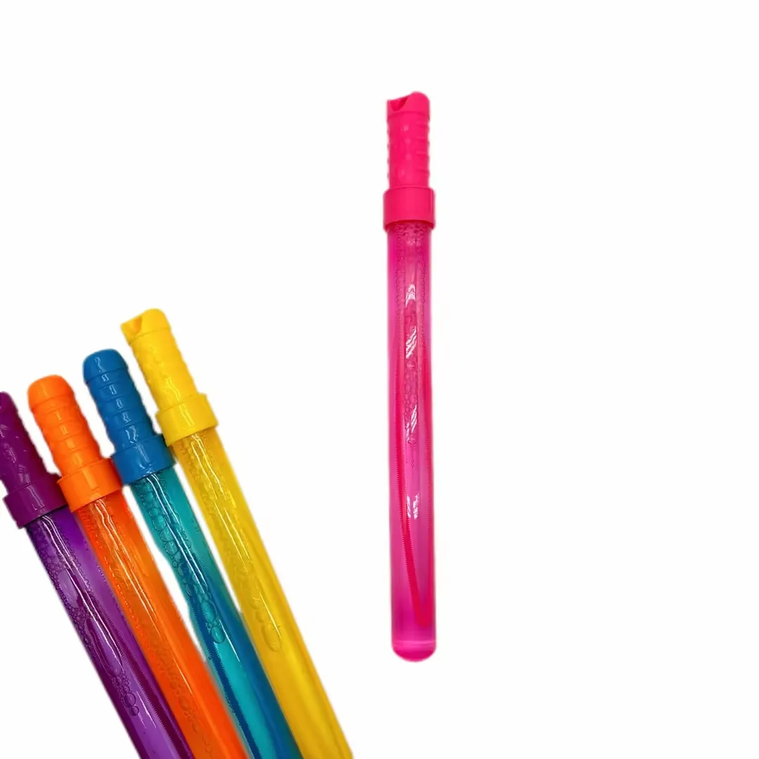 Hot Sale Wholesale 5pcs Outdoor Sports Toy Kids Colourful Bubbles Pipes Toys Sword Bubble Wand