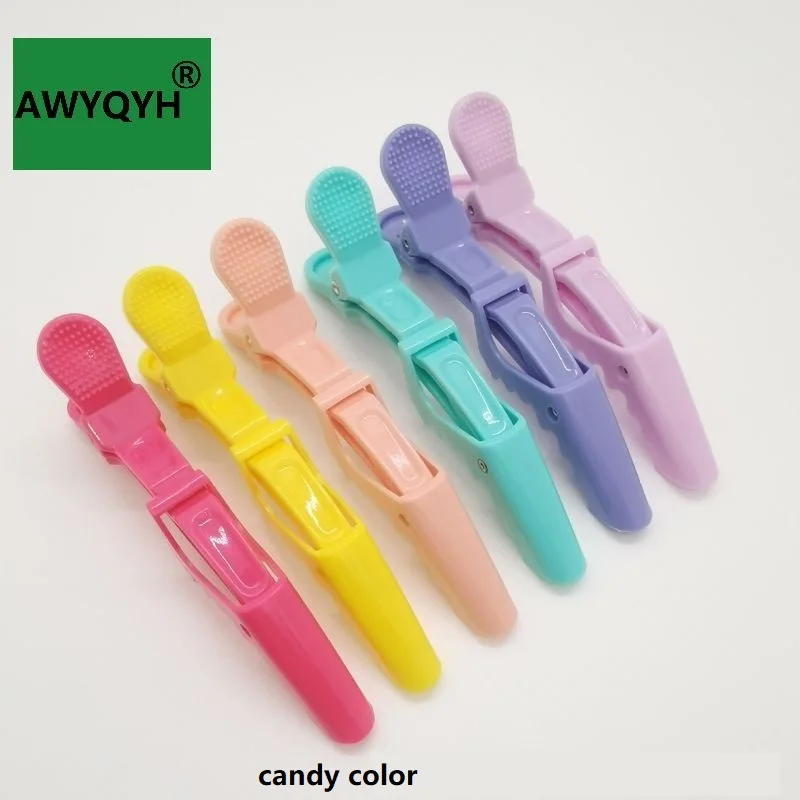 Hair Salon Crocodile Alligator Hair Clips Grip Claws Clamp Styling