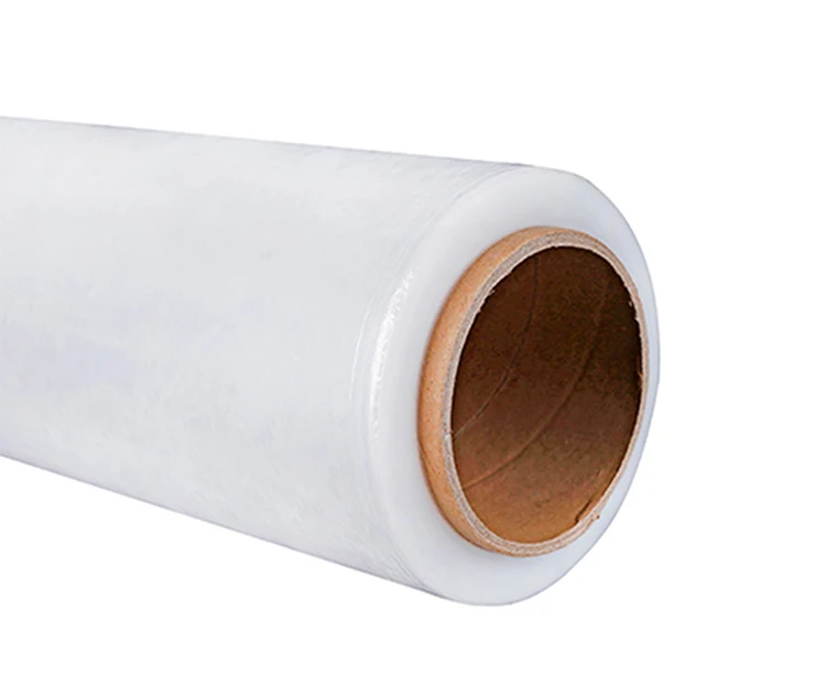 18 inch transparent manual 15 micron stretch film 3kg