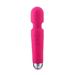 Hot Selling Usb Rechargeable Full Body Strong Female Masturbation G-Spot Stimulation 20 Speeds Sex Toys AV Wand Vibrator