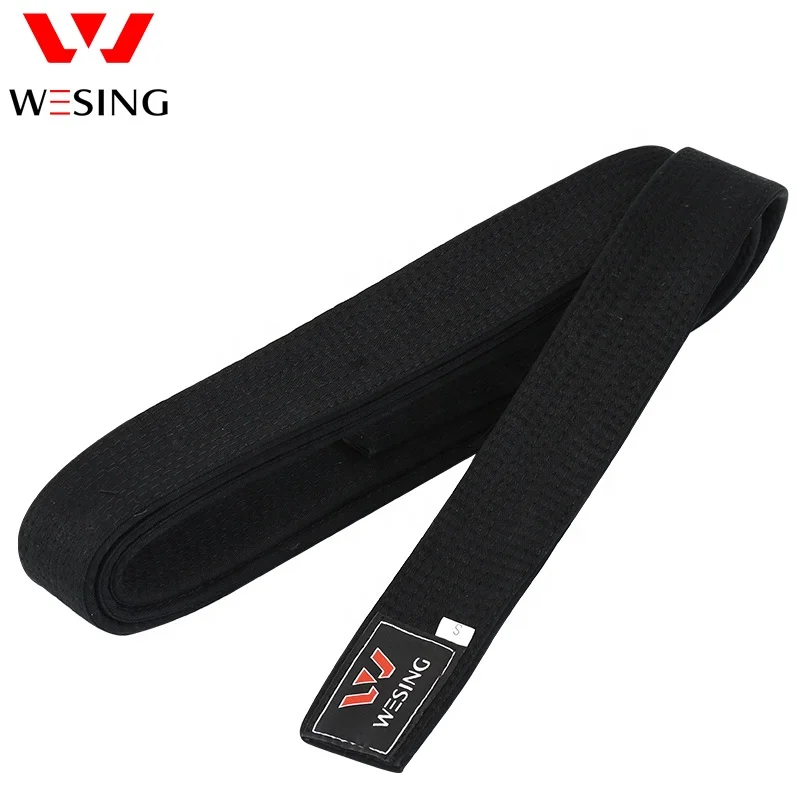 Wesing WT Approved Black Belt Taekwondo Uniform Mini White Blank Belts Boxing Equipment
