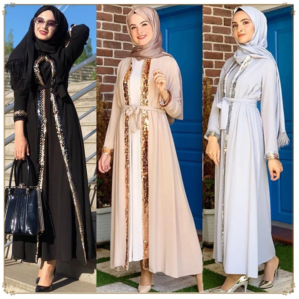 abaya turkish dubai hijab muslim dress islam clothing abayas for women kaftan caftan djelaba femme prayer clothes