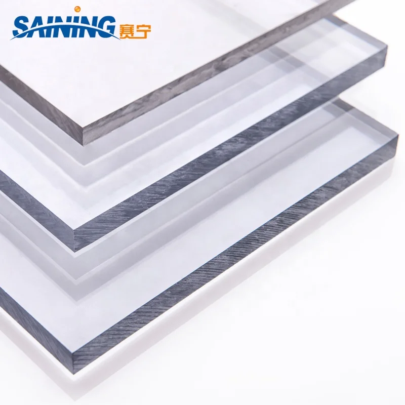 China Supplier Soundproof Flat Polycarbonated Sheet, Clear Polycarbonate Solid Sheet
