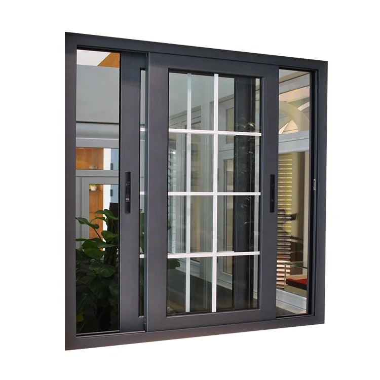 Cheap Price Aluminium Profile Glass Windows Aluminum Alloy Frame Horizontal Sliding Window
