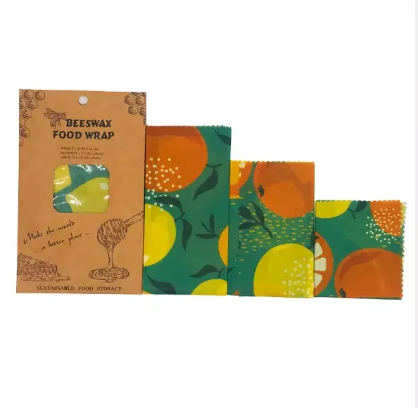 
2020 year Hot sale Cheap custom biodegradable eco friendly organic reusable cotton sandwich bag storage beeswax food wraps paper 
