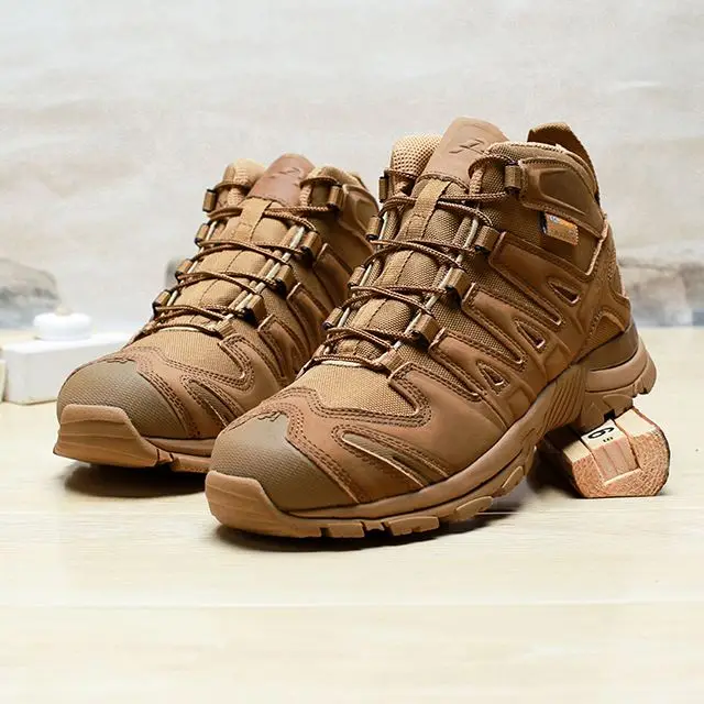 High Quality Black  Boots Genuine Tactical Combat boots For men