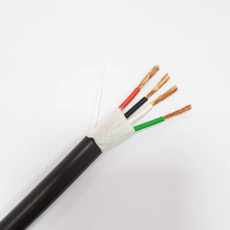 colored 18 20 awg stranded copper 2/4 cores pvc jacket ROHS speaker cable