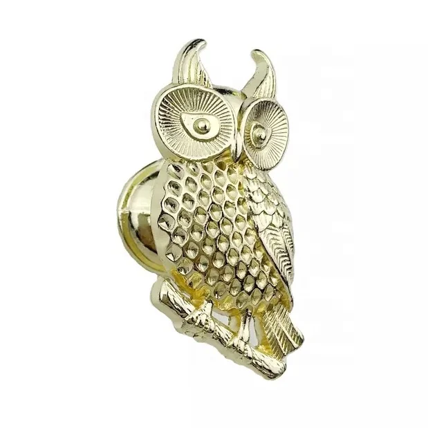 owl cabinet knobs new metal gold cartoon drawer handle