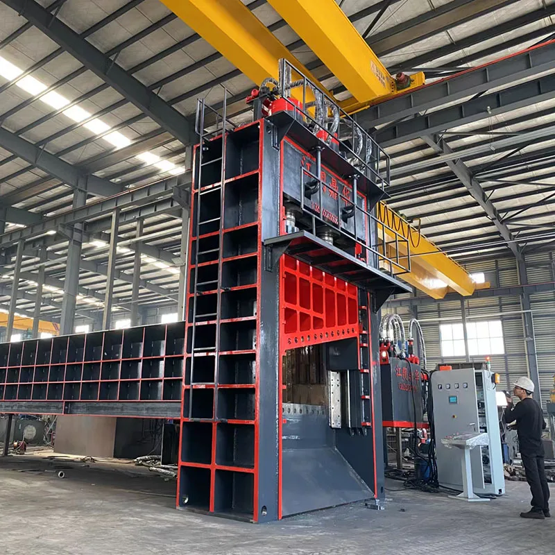Heavy Metal Scrap Gantry Shear Iron Cutting Machines Hydraulic Guillotine Shear