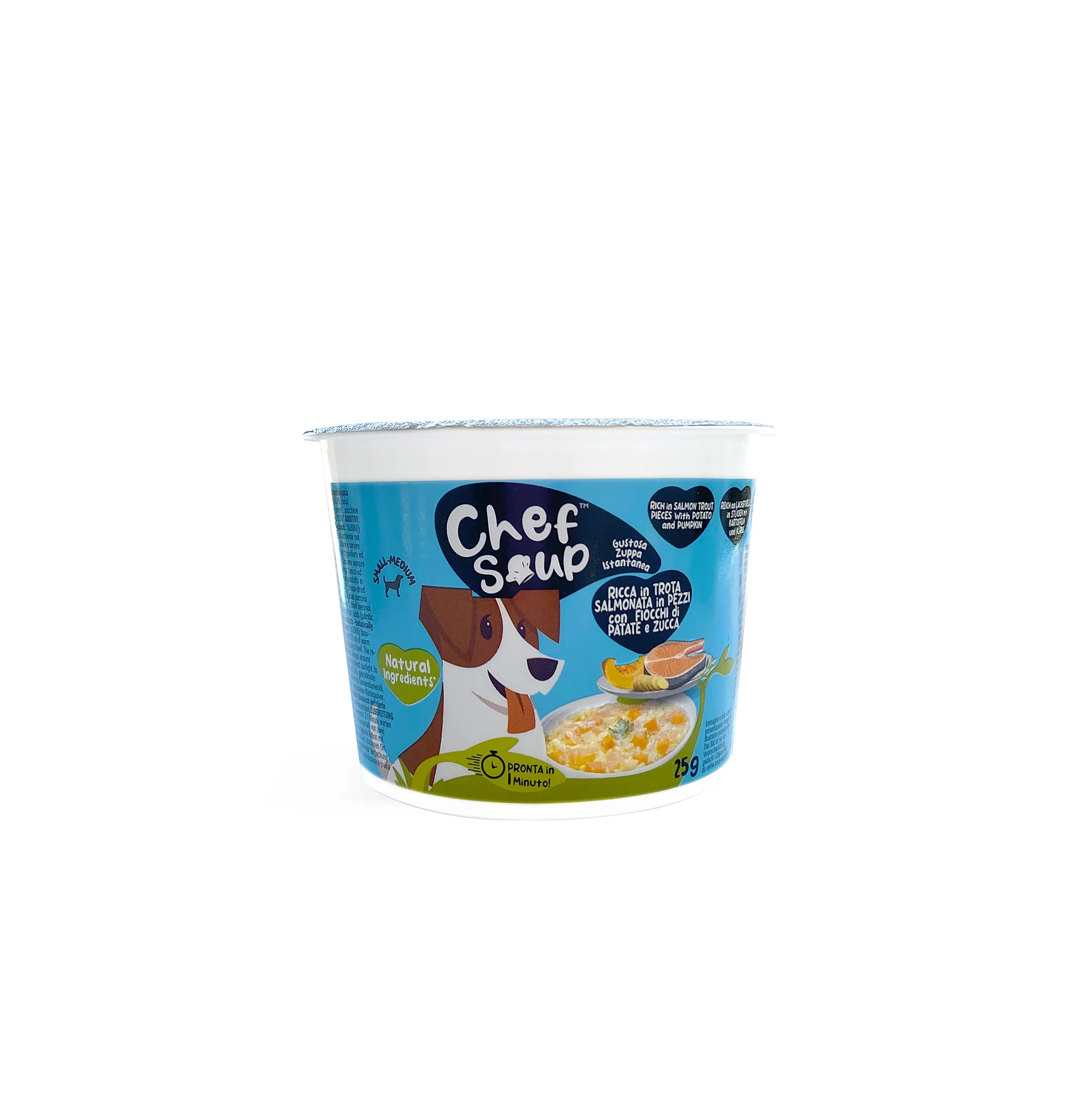 Good End Price Tasty And Delicious Soup 25G Rich In Salmon Trout Pieces With Potato Flakes And Pumpkin For Sale