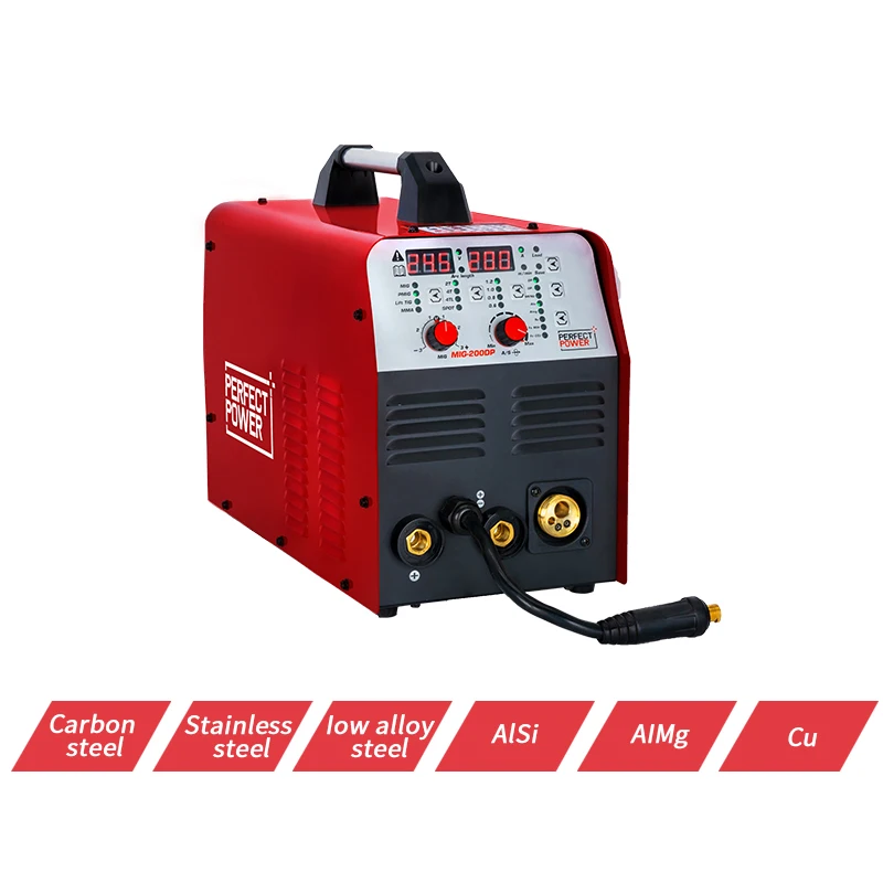 5 In 1 Multi Welder MMA mig mag tig welder Flux Cored Welding Machine for aluminum welding machine