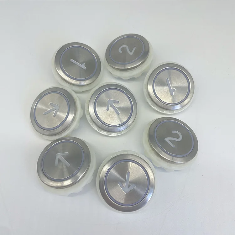 Otis Kone Made In China Elevator Buttons Lift Push Round Button For Elevator