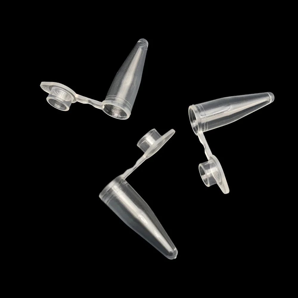 Factory direct sale laboratory test transparent prp plastic microcentrifuge centrifuge tubes