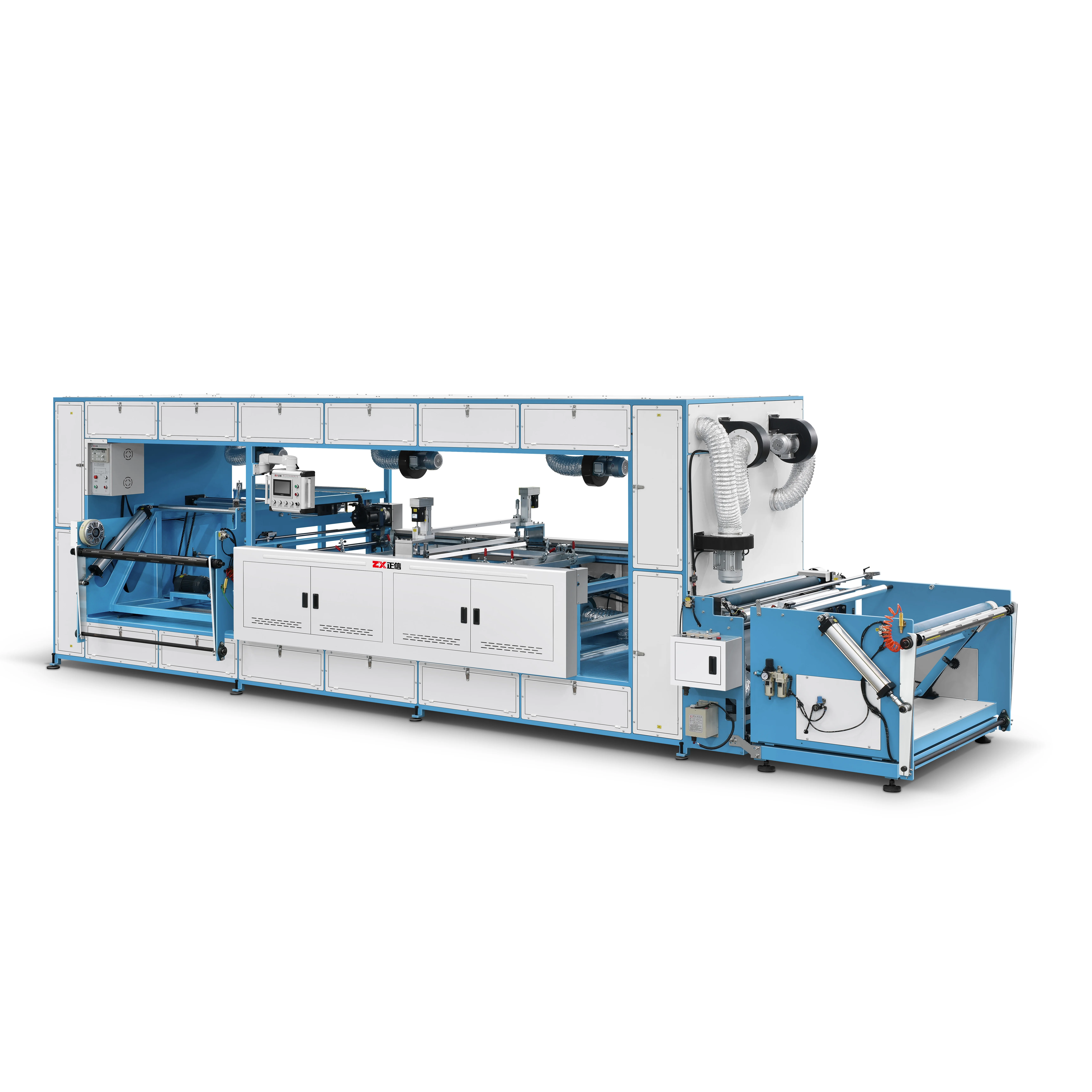ZXH-A1200 Automatic monochrome roll to roll non woven bag screen printing machine