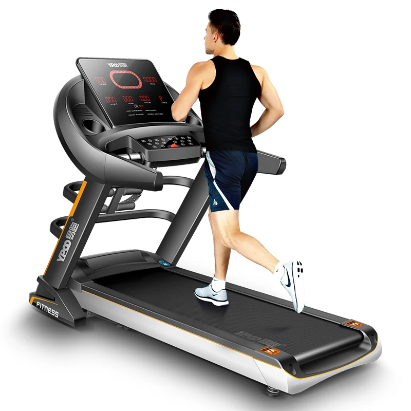 YPOO new running machine 52CM running belt treadmill incline treadmill home  gym fitness electric motorized treadmill