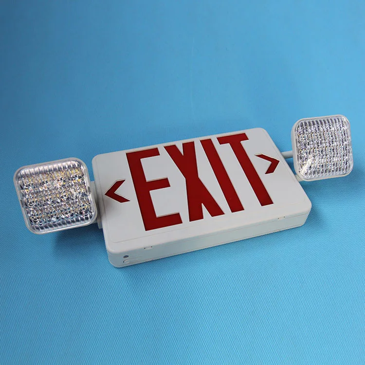 Перезаряжаемый двойный Led огонь появление светодиодной подсветкой комбо сетодиоид выхода знак аварийного освещения