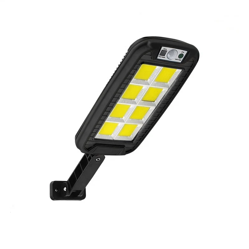 Eight Squares Grid Solar wall lamp human body sensing outdoor garden lamp waterproof wall light Remote Control small street lamp