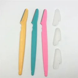 Multipurpose Exfoliating Dermaplaning Tool, Eyebrow Razor, and  Facial Razor with Precision Cover