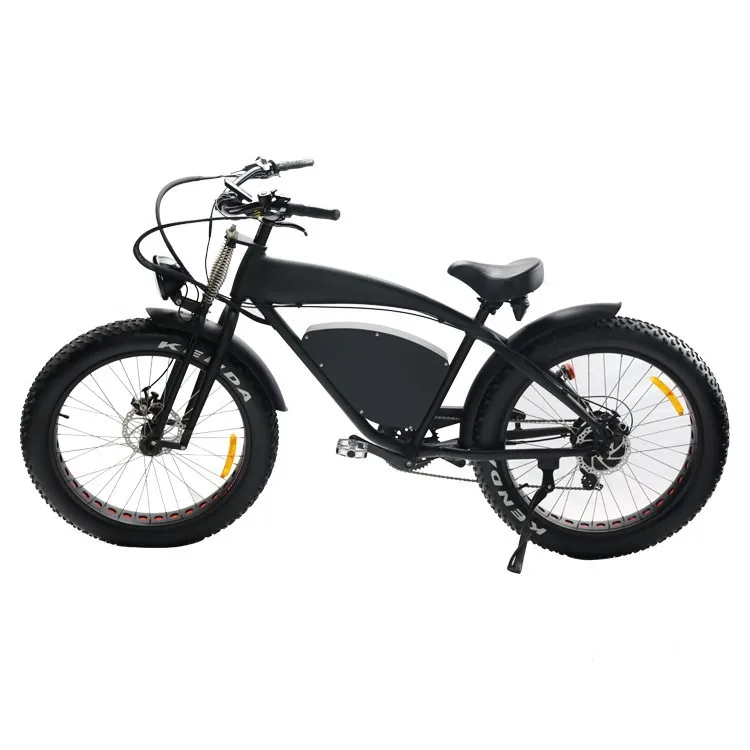Retro E-bike Eu Warehouse Bicicleta Electrica 750w/1000w Two Seat Electric Bike Fat Electric Bicycle