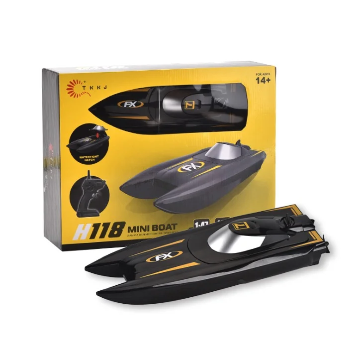 VOLANTEXRC RC Boat for Pools and Lakes, 2.4GHz High Speed Rc Boat, Adventure Racing Boat Toys for Adults & Kids