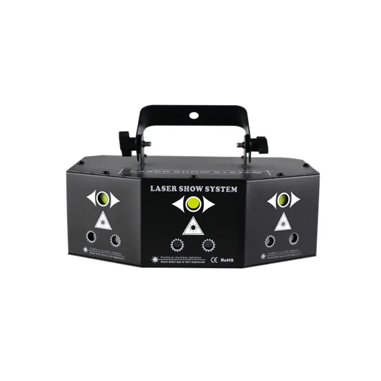 9 eyes RGBW laser strobe 2in1 stage light DMX control LED decoration party light projector DJ lighting for disco wedding
