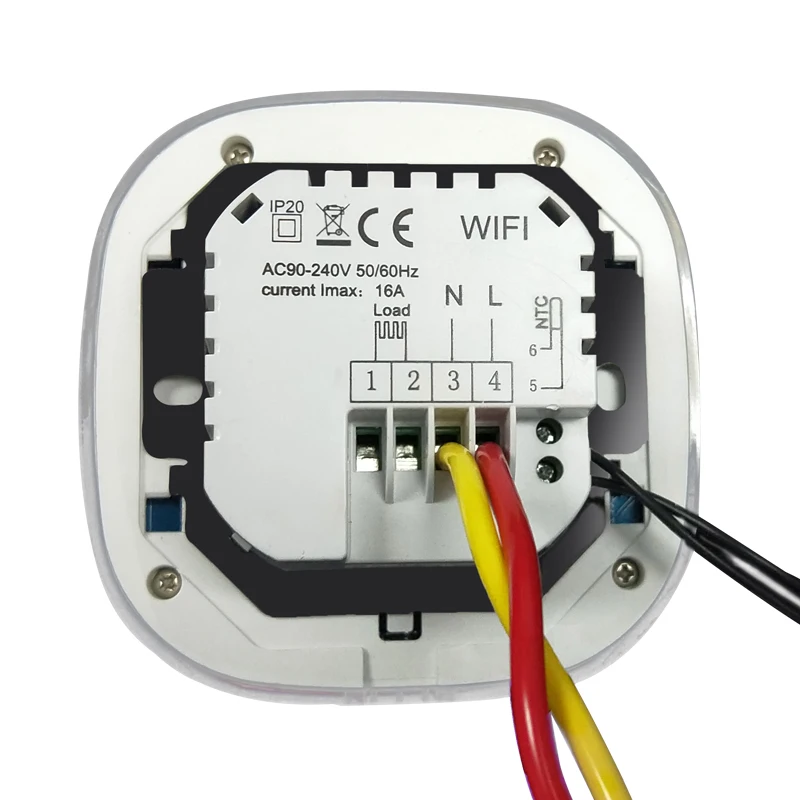 H311 Tuya Wifi Control Thermostat t3A/16A Voice Control Price Heat with Factory Price Smart Thermostat US with Child Lock