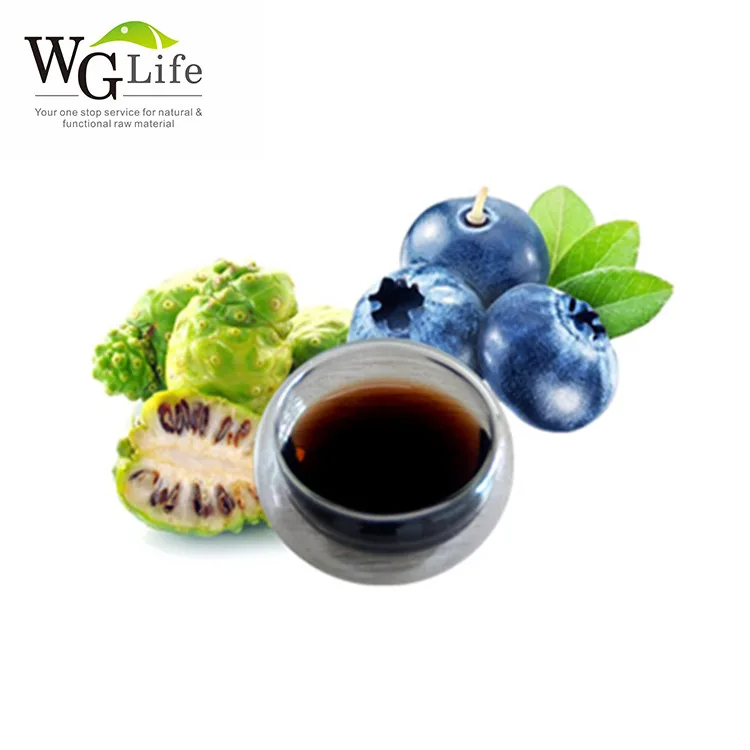 Hainan Factory Price Healthy Noni Fruit Mixed Compound Juice With ALoe Vera, Blueberry, Cherry, Goji etc