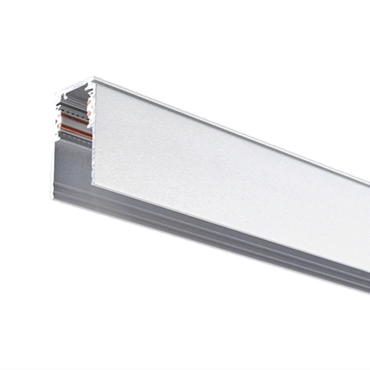 PRO-DN120 Hot Sale 48v Low Voltage Deep Surface and Suspension Mount Track Rail 2m For Led Line Lighting Track System