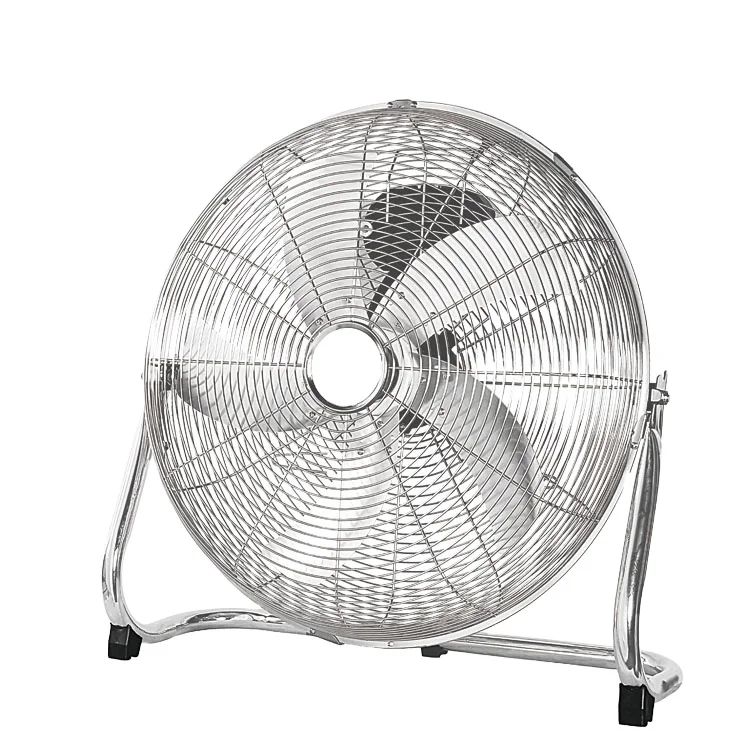 Electric Motor Cooling Industrial Design High Velocity Metal Blades 18 Inch Copper Motor Floor Fan
