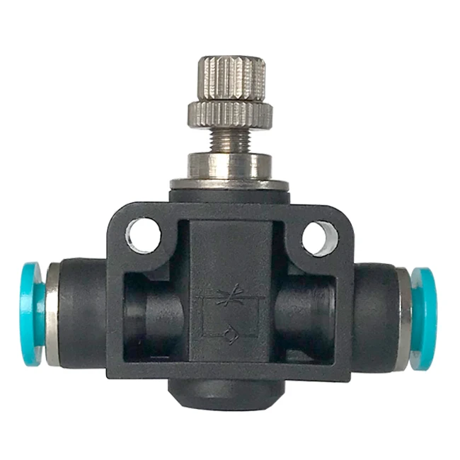 Factory Supplier Pneumatic 3 way Equal Tee Tube Connector