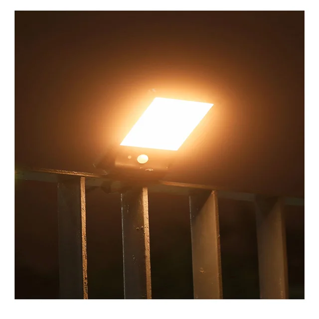 Hight quality waterproof 49 LED Warm White Cool White wall light with motion sensor for garden yard garage