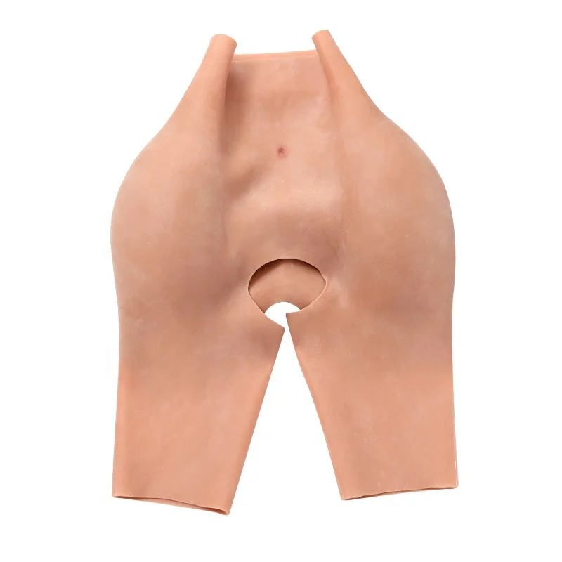 Plus Size shaper underwear Artificial bum bum silicone panty vagina fake buttocks and hip rubber false buttocks shorts pants