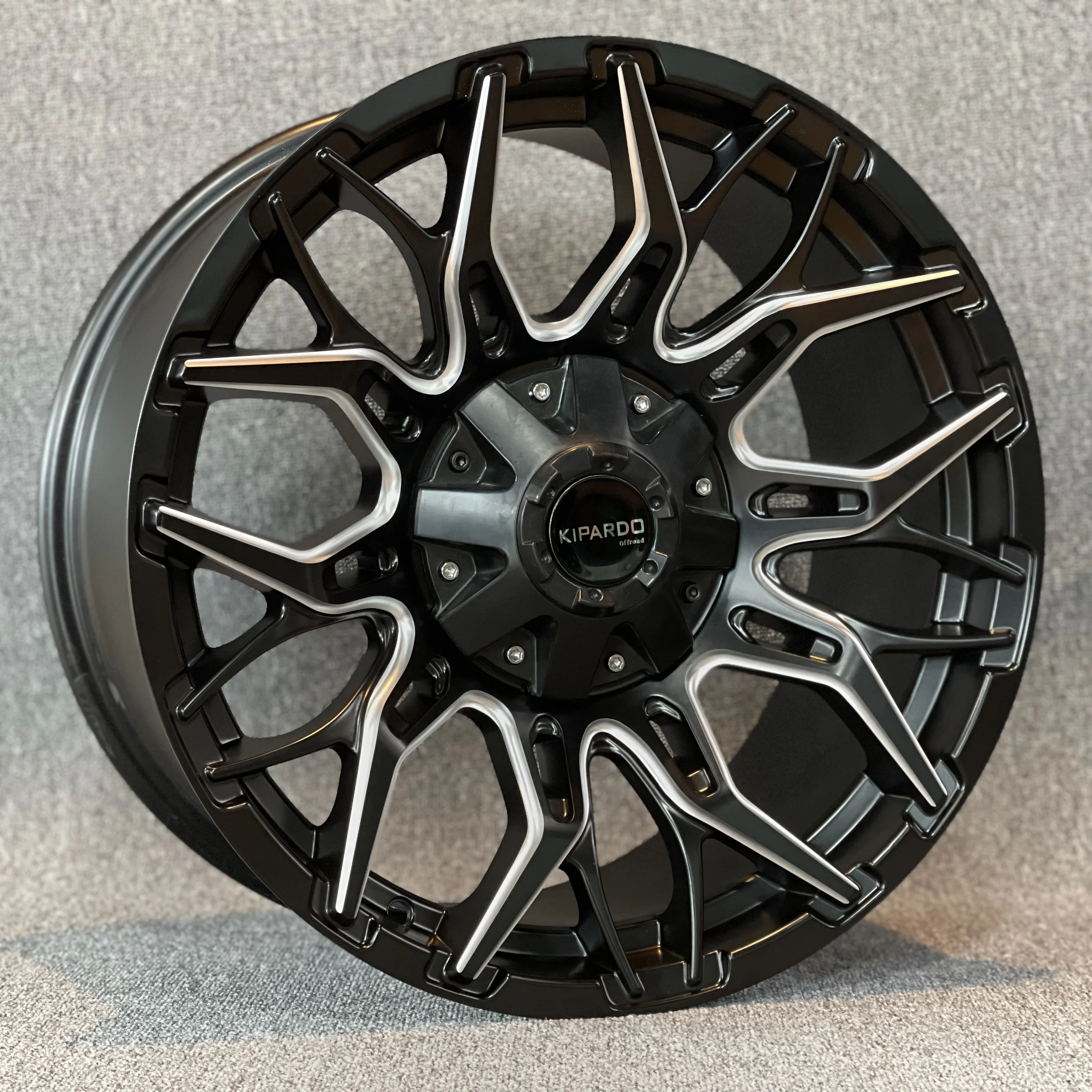 KIPARDO off-road wheel truck rim available sizes 17*8 and 18*9 ,PCD 5*114.3 to 6*139.7