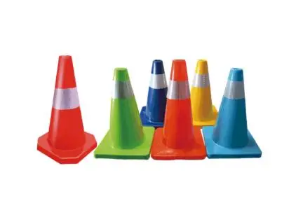 2023 New Products Collapsible Retractable Safety Yellow Traffic Cones With Reflective